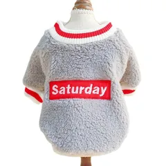 DC-115秋冬新作 ドッグウェア　可愛い もこもこ暖かいトレーナー