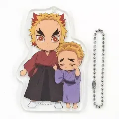 【中古】雑貨 煉獄杏寿郎＆煉獄千寿郎 「劇場版 鬼滅の刃 無限列車編 みにきゃらランダムアクリルチャーム 第二弾」 劇場グッズ