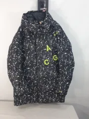 Nike(ナイキ） ラップ ACG ダウンジャケット ダウンフィル パーカー 黒 L