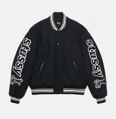 2024年最新】stussy スタジャン レザーの人気アイテム - メルカリ