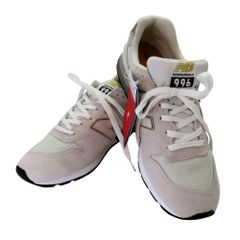 【中古】 NEW BALANCE ニューバランス CM996B スニーカー 27.0cm ホワイト ベージュ ゴールド 996シリーズ メンズ A2500363 【無料ギフトラッピング承ります】