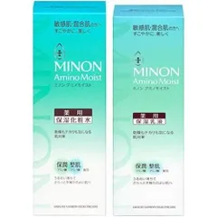 MINON ミノン【化粧水+乳液セット】アミノモイスト 薬用アクネケアローション 150ml + ミルク100gのサムネイル