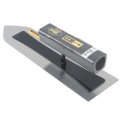 金長 仕上鏝本焼０．３黒塗角柄 240MM