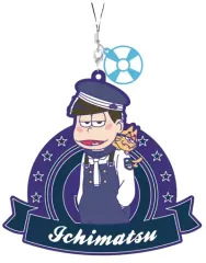 【中古】ストラップ(キャラクター) 一松 描き下ろし マリンセーラー松ラバーストラップ 「おそ松さん」