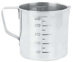 【特価セール】500ml 製パン 製菓 計量カップ 業務用 家庭用 三能ジャパン食品器具 ステンレス SN4716
