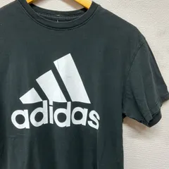古着 S 黒 adidas golf アディダス 半袖 プリントT