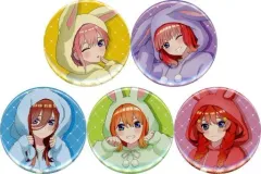 【中古】バッジ・ピンズ 全5種セット 「映画 五等分の花嫁×ドン・キホーテ 缶バッジ うさぎ着ぐるみVer.」のサムネイル