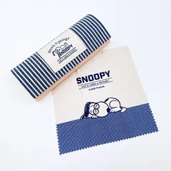 スヌーピー ブレイクタイム メガネケース クロス付き SNOOPYのサムネイル