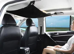 ★車収納　天井収納　カー　メッシュバッグ　車ネット　キャンプ　ハンモック　汎用