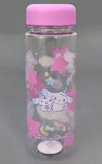 【中古】マグカップ･湯のみ 8.シナモン＆みるく クリアボトル ピンク 「サンリオ当りくじ シナモロール 当りくじ」