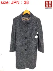 マックスマーラ MAX MARA スタンドカラーツイードコート レディース Jのサムネイル