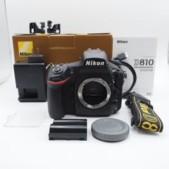 ★ショット数20,902回・元箱付き美品★ Nikon ニコン デジタル一眼レフカメラ D810 ボディ #2675