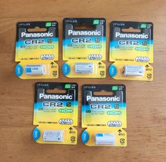 Panasonic CR2 リチウム電池 ５個セット