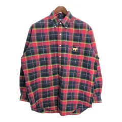 RALPH LAUREN ラルフローレン BLAKE ボタンダウン 長袖シャツ チェック マルチカラー (メンズ L) 中古 古着 T3110