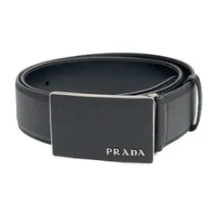 ✨美品✨プラダ ガチャベルト ロゴバックル シルバー金具 フリーサイズ ブラック 楽天市場】prada ガチャベルトの通販