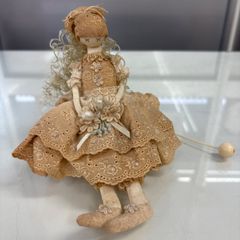 銀座ギャラリー購入 一点もの 創作人形 ❧天使との待ち合わせ❧ - メルカリ