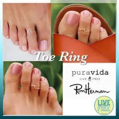 RonHerman取扱★LAセレブ愛用Puravida Toeリングのサムネイル