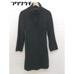 ■ ◎ COMME CA ISM コムサイズム  長袖 コート サイズM ブラック レディース  【中古】 【1103290010038】