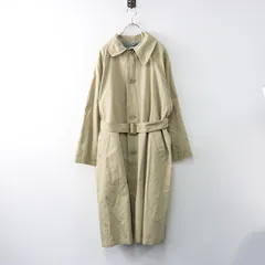 【値下げ】タグ付き 定価8.1万 2021SS プランテーション Plantation メモリーツイルスプリングコート M/ベージュ ロング アウター 【2400014388862】のサムネイル