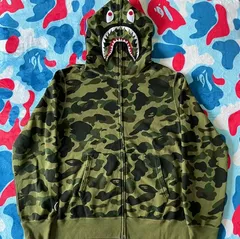 2024年最新】A BATHING APE シャークパーカーの人気アイテム - メルカリ