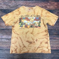anvil 後染め コックさんアートT   XL  ブラウン