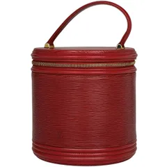 【ジャンク品】ルイ・ヴィトン Louis Vuitton カンヌ バニティバッグ ハンドバッグ エピ カスティリアンレッド M48037 レディース 【中古】
