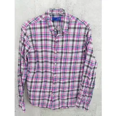 ◇ BEAMS ビームス 長袖 チェック シャツ M マルチ *  【1002797035912】