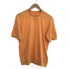 HERMES オレンジ ポケT イタリア製 美品 - メルカリ