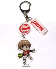 【中古】キーホルダー 沖田総悟 ゆらゆらキーホルダー 球技大会 デフォルメ ver. 「銀魂 3年Z組銀八先生 POP UP SHOP」