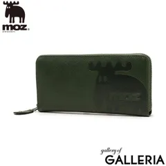 モズ 財布 moz ラウンドファスナー長財布 Elk ラウンドファスナー 本革 牛革 レザー ウォレット スウェーデン レディース ZNWE-86121 Greenのサムネイル