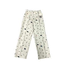 （新品未使用タグ付、25ss）Bibiy．（ビビィ）　B. BLOOMY SLACKS（B. ブルーミースラックス） ホワイト　S