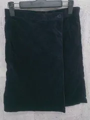 ◇ BEAMS BOY ビームスボーイ ベロア系 膝丈 ラップ 巻き スカート パープル系 レディース 【中古】 【1002801104610】のサムネイル