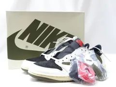 W27cm(M26.5cm)【未使用/鑑定済】NIKE×TRAVIS SCOTT/ナイキ×トラヴィススコット WMNS AIR JORDAN 1 LOW エアジョーダン1 DZ4137-106　新品　美品