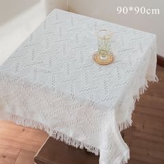レース柄テーブルクロス 90*90