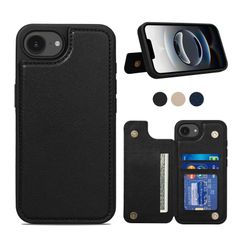新品 16e 用 ケース 背面 手帳型 カード iPhone いPhone 16e 用 背面ケース スマホケース ICカード収納 手帳型ケース カードケース アイフォン 16e Shlybaay 用 アイホン 16e 用 カバー マグネット ファッション 6.
