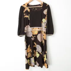 LEONARD SPORT 七分袖ワンピース サイズ38 LEONARD SPORT 七分袖ワンピース サイズ38 - メルカリ