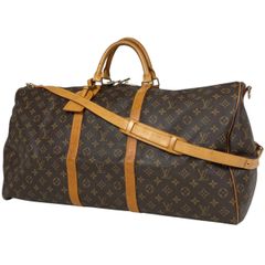 【在庫一掃】 ルイ・ヴィトン Louis Vuitton キーポル バンドリエール 60 旅行 出張 ボストンバッグ モノグラム ブラウン M41412 レディース 【中古】
