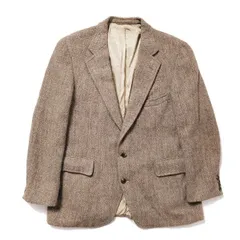 80's 90's USA製 ラルフローレン ユニバーシティ ツイード テーラードジャケット (M位) ウール 80年代 アメリカ製 旧タグ オールドアメリカ古着 USED  ビンテージ ヴィンテージ