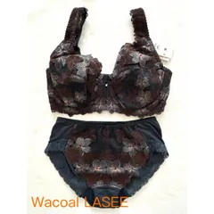 【新品】Wacoal LASEE   ワコールラゼ  ブラジャー&ショーツ 日本製  F75/L  送料込み  6454736