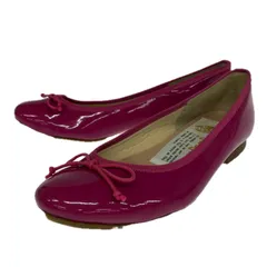 farfalle ファルファーレ エナメルバレエシューズ size22.5/ピンク