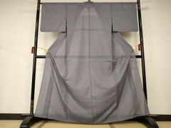 単衣 お召 絵羽のおしゃれな染め 付け下げ訪問着 紋なし - メルカリ