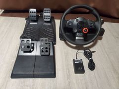 logicool Driving Force GT + GTフォース 改造ペダル set 【中古品】 ハンコン