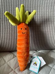 【新品未使用タグ付き】Jellycat ジェリーキャット ぬいぐるみ にんじん🥕 Carrot Plush Toy（約25cm）
