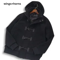 wings+horns ウィングスアンドホーンズ フード付きカウチンセーター 2025年最新】wings + hornsの人気アイテム - メルカリ