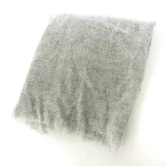 クロエ CHLOE タグ付き マフラー ストール フリンジ 洗えるカシミヤ100％ 無地 グレーのサムネイル