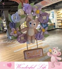 【即納在庫】ディズニー 上海ディズニー公式グッズ Wonderful Life shop 海外限定 上海ディズニーランド 　ダッフィー＆フレンズ   ぬいぐるみ飾りリース