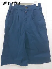 ◇ D.M.G. ドミンゴ ワイド パンツ サイズM ネイビー レディース 【中古】 【1105310018918】