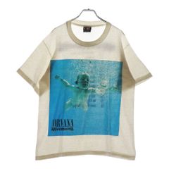 VINTAGE (ヴィンテージ) 90s NIRVANA NEVERMIND ニルヴァーナ ネバーマインド Tシャツ 半袖カットソー ホワイト