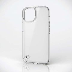 iPhone 14 ハイブリッドケース ガラス スタンダード シルキークリア