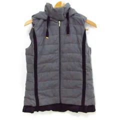 プラステ フード付ダウンベスト ジャケット アウター レディース 2サイズ グレー PLST 【中古】